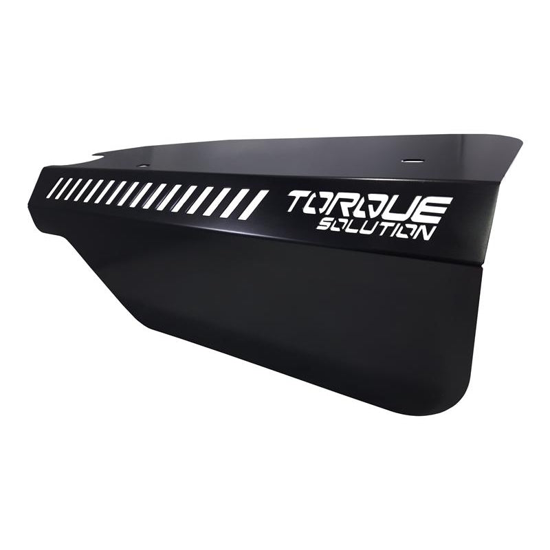Torque Solution Engine Pulley Cover (Black): Subaru WRX 2015+