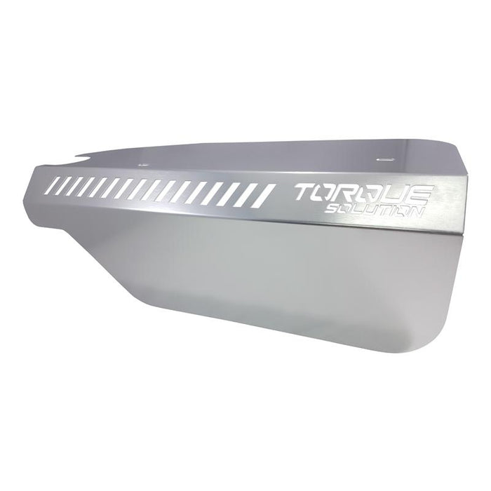 Torque Solution Engine Pulley Cover (Silver): Subaru WRX 2015+
