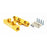 Torque Solution V2 Top Feed Fuel Rails (Gold): Subaru WRX 02-14, STI 07-20, LGT 08-12, FXT 06-13