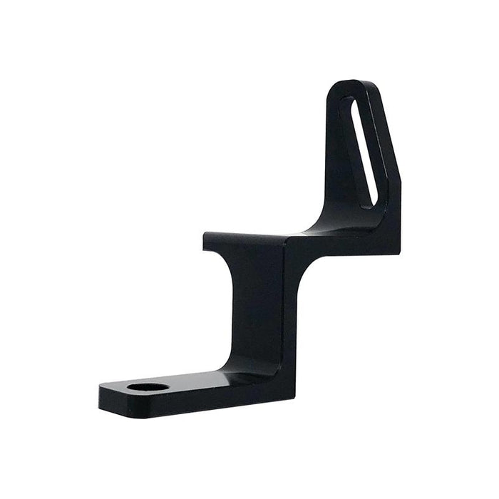 Torque Solution Reversed Intake Manifold Alternator Relocation Bracket Kit (Black): Subaru WRX 02-14, STI 04-19, FXT, LGT, EJ20, EJ25