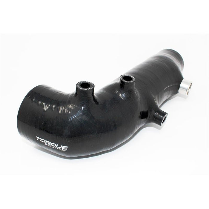 Torque Solution 2.4" Turbo Inlet Hose (Black): Subaru WRX 02-07, STI 04-18, LGT 05-2009, FXT 04-13