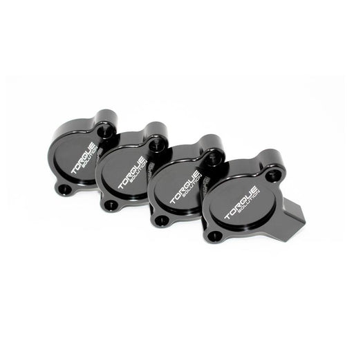 Torque Solution AVCS Cam Sensor Covers (Black): Subaru WRX 2015+ / BRZ / FR-S / GT86 / FA Engines