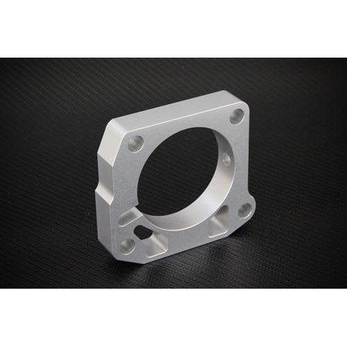 Torque Solution Throttle Body Spacer (Silver): Honda S2000 2000-2005 AP1