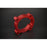 Torque Solution Throttle Body Spacer (Red): Hyundai Genesis Coupe 2.0T 2010-2012