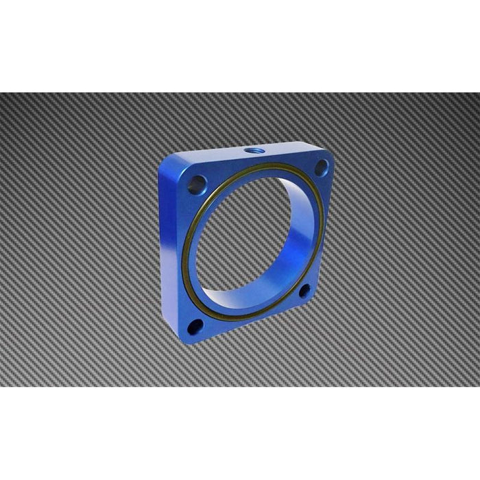 Torque Solution Throttle Body Spacer (Blue): Subaru BRZ / Scion FR-S 2013+