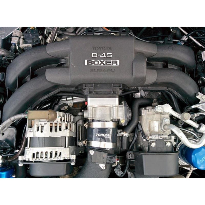 Torque Solution Throttle Body Spacer (Red): Subaru BRZ / Scion FR-S 2013+