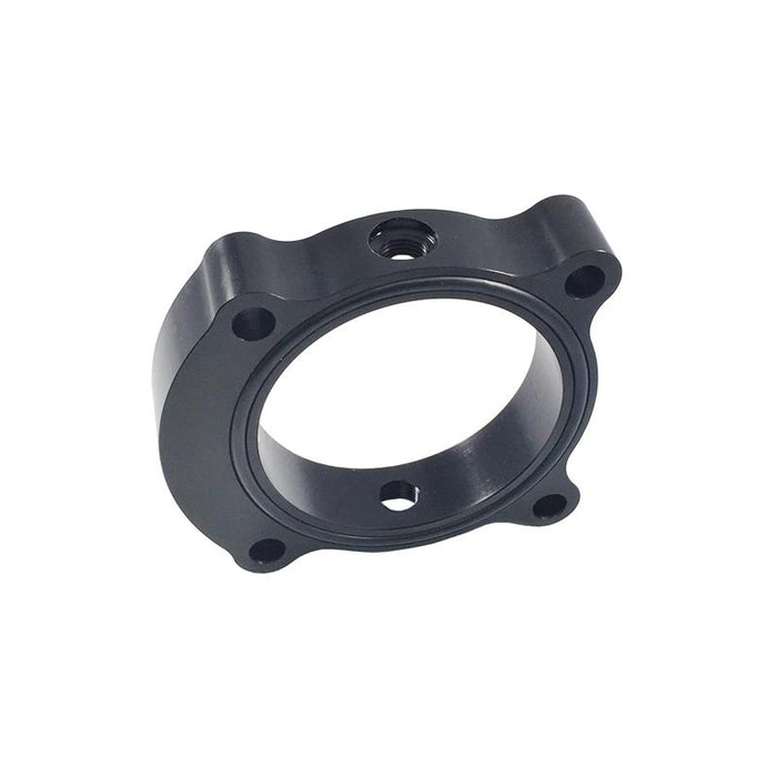 Torque Solution Throttle Body Spacer (Black): Hyundai Genesis Coupe 2.0T 2013+