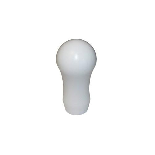 Torque Solution Delrin Tear Drop Tall Shift Knob (White): Universal 10x1.25