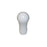 Torque Solution Delrin Tear Drop Tall Shift Knob (White): Universal 12x1.5