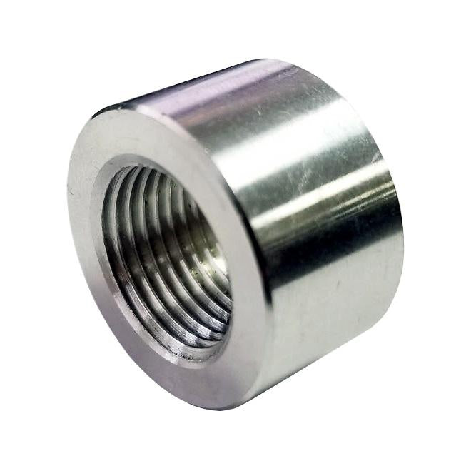 Torque Solution Weld Bung: 3/8" (-18) NPT Female Aluminum