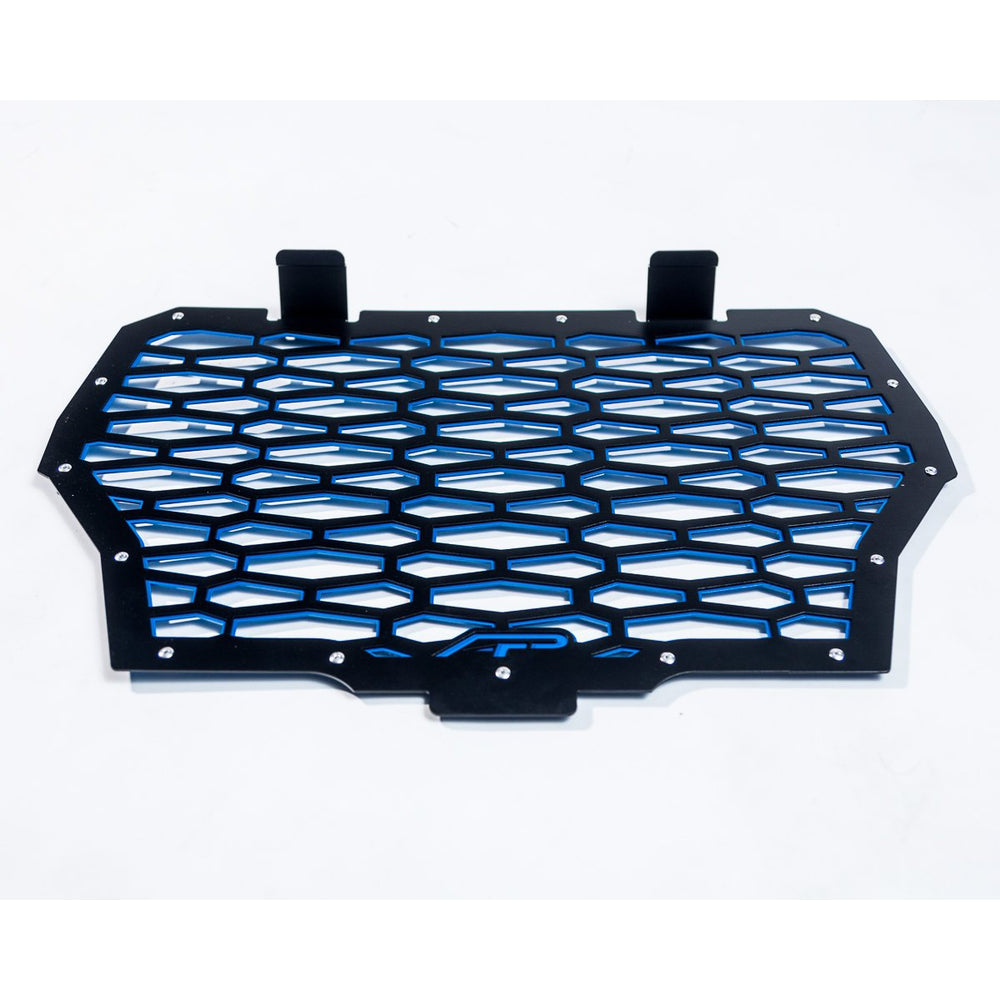 Agency Power 17-19 Polaris RZR XP Turbo Premium Grill - Silver