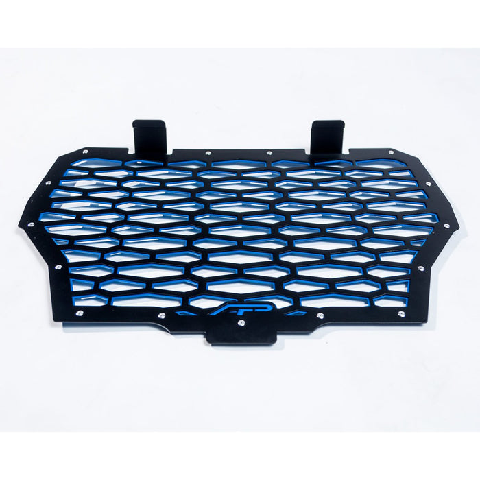 Agency Power 17-19 Polaris RZR XP Turbo Premium Grill - Silver