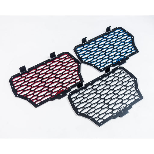 Agency Power 17-19 Polaris RZR XP Turbo Premium Grill - Silver