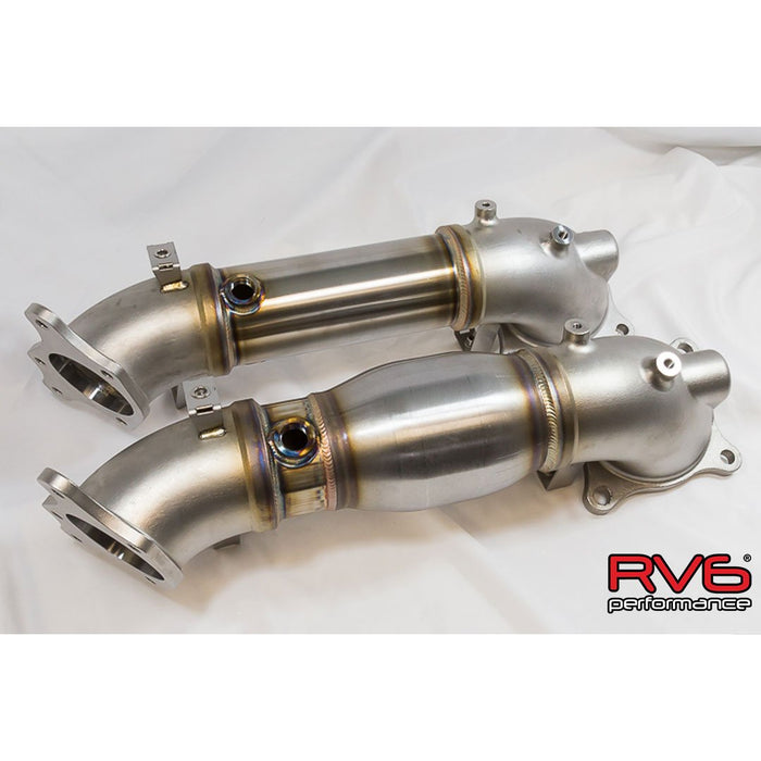 RV6 High Temp Catted Downpipe for FK8 / FL5 Civic Type-R 2.0T