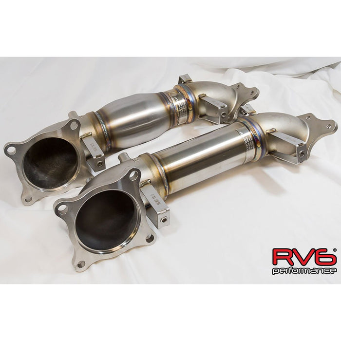 RV6 High Temp Catted Downpipe for FK8 / FL5 Civic Type-R 2.0T
