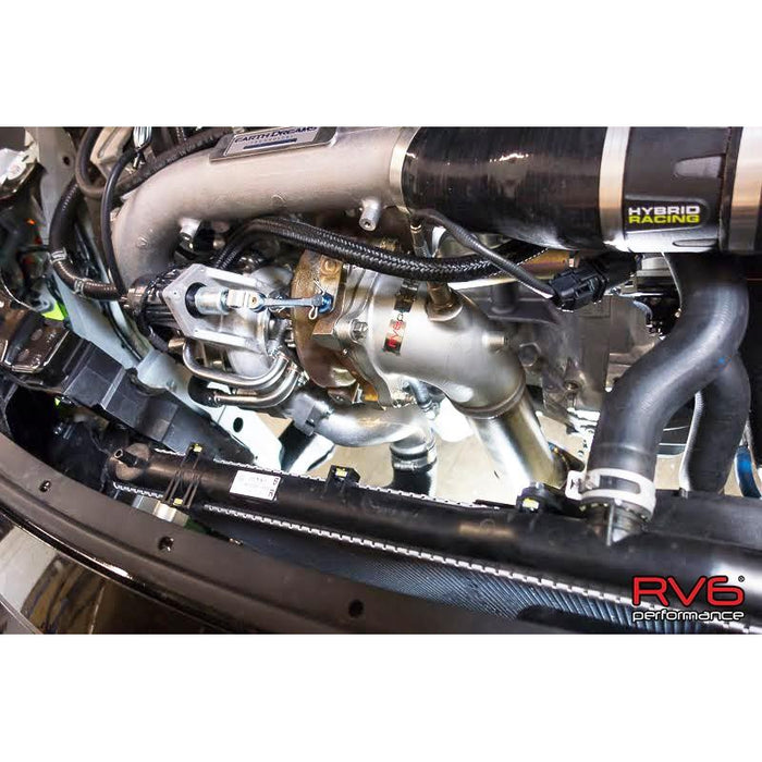 RV6 High Temp Catted Downpipe for FK8 / FL5 Civic Type-R 2.0T