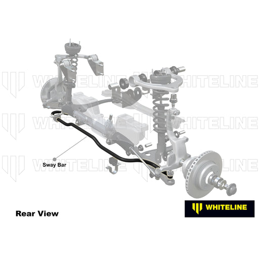 Whiteline Front Sway Bar - 30mm Heavy Duty Blade Adjustable
