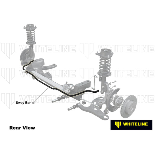Whiteline 12+ Scion FR-S / 12+ Subaru BRZ / 12+ Toyota 86 Front 20mm Adj HD Swaybar w/ Endlinks