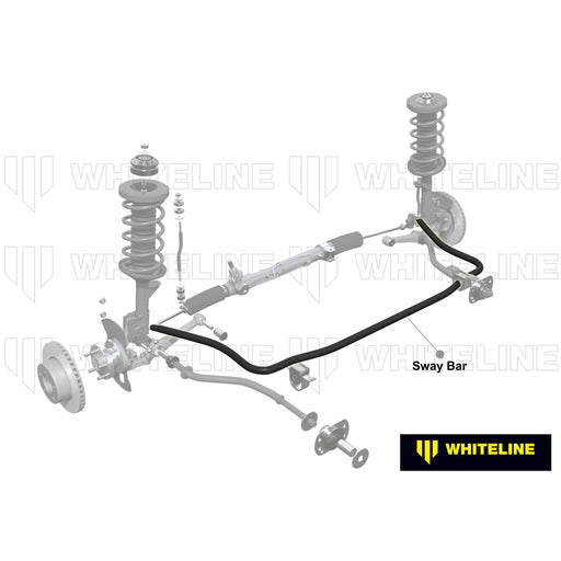 Whiteline 91-99 Toyota MR2 SW20 Front 20mm Heavy Duty Adjustable Swaybar