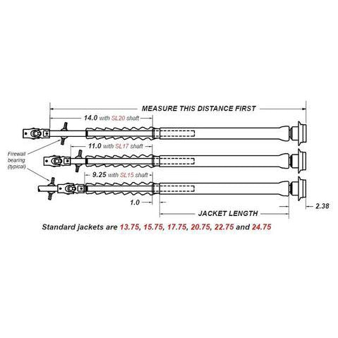Woodward SCA700 Collapsible Column