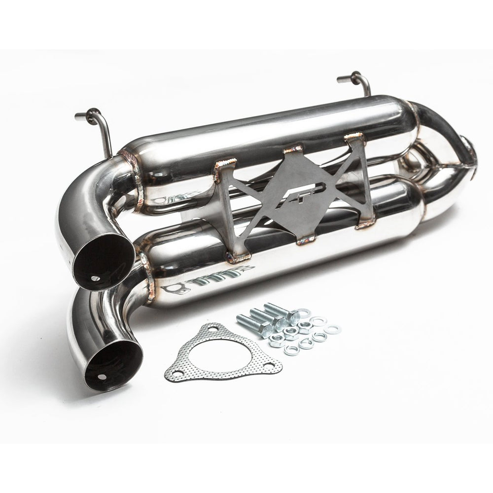 Agency Power Dual Tip Exhaust System Polaris RZR XP Turbo