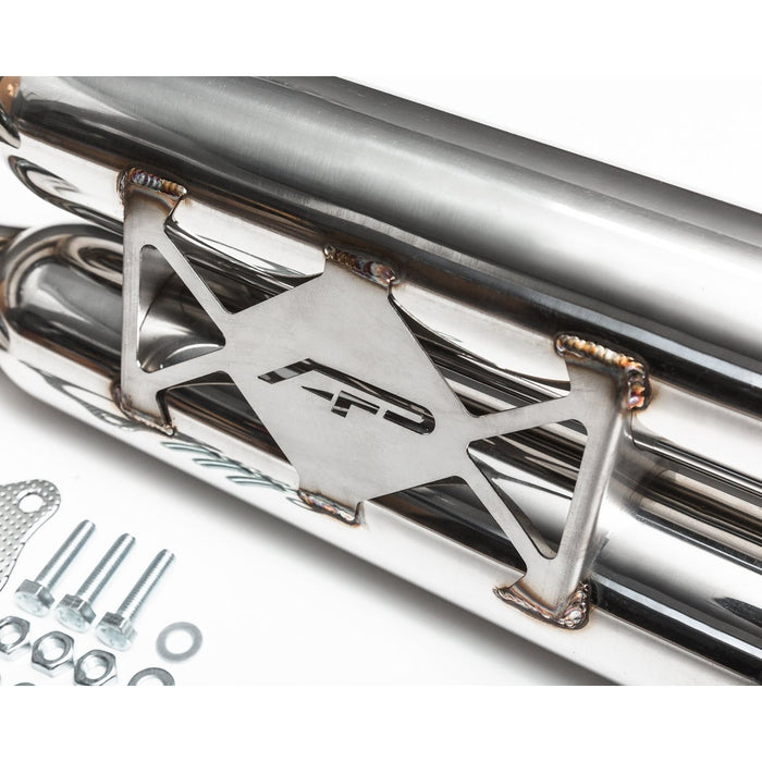Agency Power Dual Tip Exhaust System Polaris RZR XP Turbo