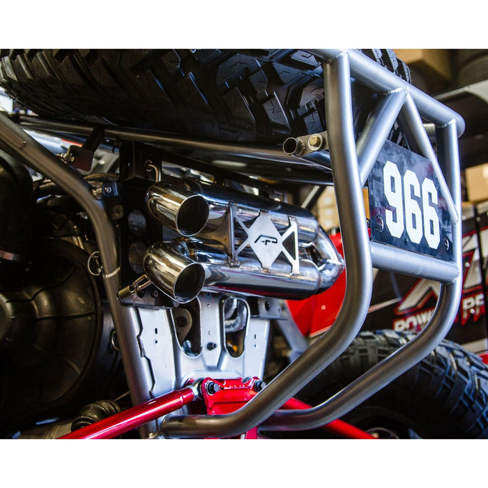 Agency Power Dual Tip Exhaust System Polaris RZR XP Turbo