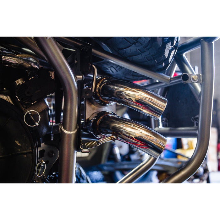 Agency Power Dual Tip Exhaust System Polaris RZR XP Turbo