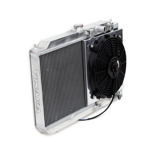 Yonaka Race Radiator w' Fan & Shroud Kit - DA B Series — Speed Science