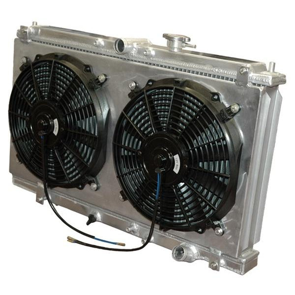 Yonaka Race Radiator w' Fan & Shroud Kit - BB1/4/6/8-Radiators-Speed Science