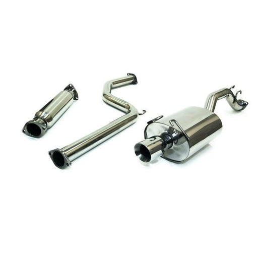 Yonaka 2.5" Stainless CatBack Exhaust System - FD-Exhaust Systems-Speed Science