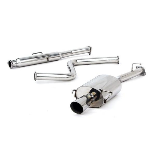 Yonaka 2.5" Stainless CatBack Exhaust System - BB6/8 Prelude-Exhaust Systems-Speed Science