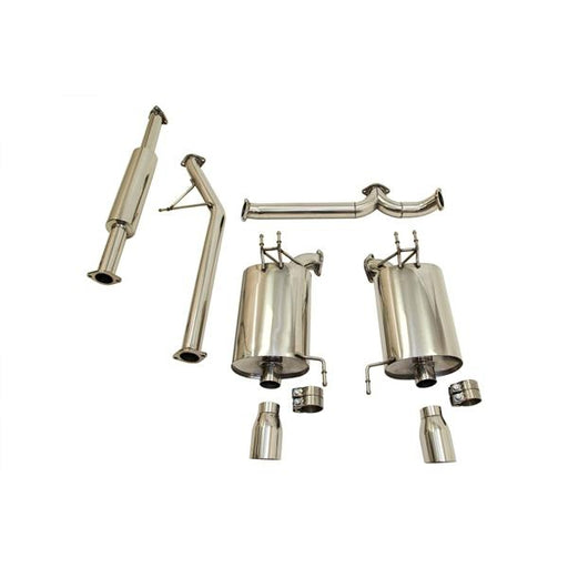 Yonaka 2.5" Stainless Catback Exhaust System - CL7/9-Exhaust Systems-Speed Science