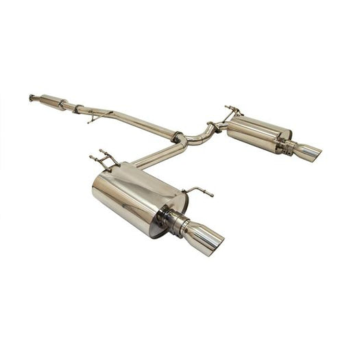 Yonaka 2.5" Stainless Catback Exhaust System - CL7/9-Exhaust Systems-Speed Science