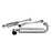 Yonaka 2.25" Stainless Catback Exhaust System - EF Civic 3dr-Exhaust Systems-Speed Science