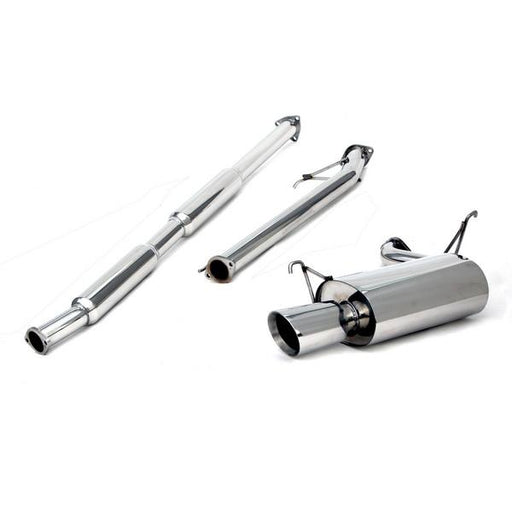 Yonaka 2.5" Stainless CatBack Exhaust System - CF4/CL1-Exhaust Systems-Speed Science