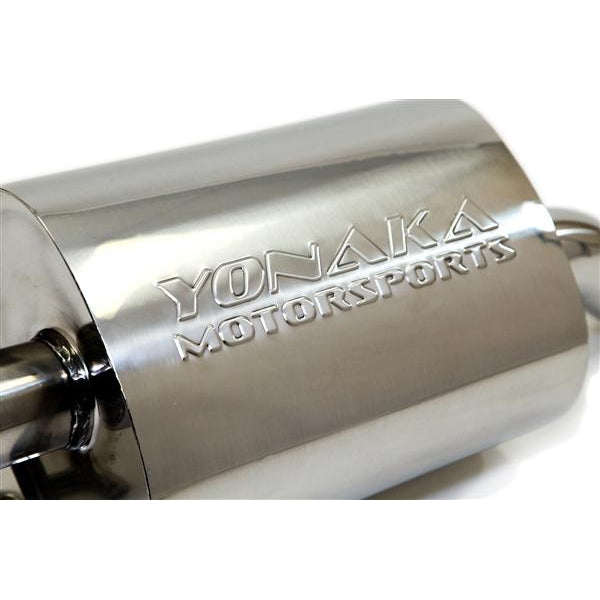 Yonaka 2.5" Stainless CatBack Exhaust System - CF4/CL1-Exhaust Systems-Speed Science