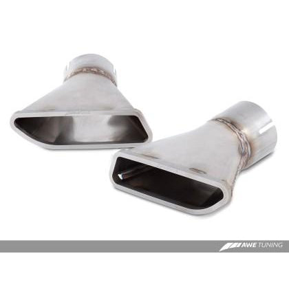 AWE Tuning McLaren 650S Performance Exhaust - Machined Tips