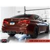 AWE Tuning 18-19 BMW M5 (F90) 4.4T AWD SwitchPath Cat-back Exhaust - Chrome Silver Tips