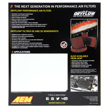 AEM IND Drop in Air Filters BMW 3 Series 96-02