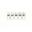 DeatschWerks Replacement PTFE Hose End Olive Insert 10AN (Pack of 10)