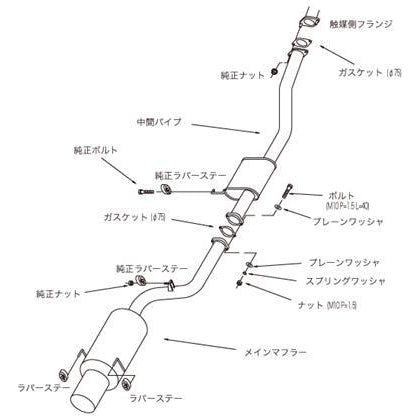 HKS Silent Hi-Power (R)PS13 SR20DET