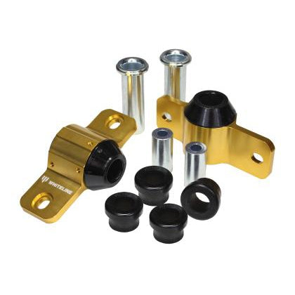 Whiteline 05-10 Mustang (Inc GT/Shelby GT500) C/A Lwr Inner Ft & Rr Bushing (Anti Dive/Caster Corr)