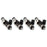 Injector Dynamics ID1050X 14mm (Grey) Adaptor Top Injectors - Set of 4 Honda/Acura Civic Si 12-15