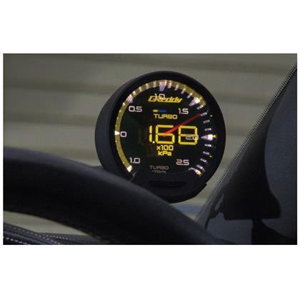 GReddy Sirius Unify Turbo Boost Gauge Set (Sirius Meter w/Boost Pressure Sensor Set & Vision Displ)