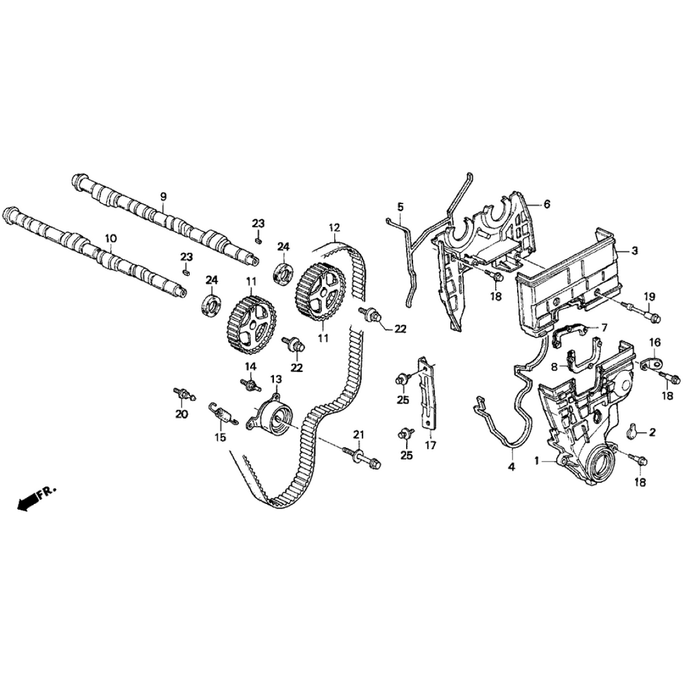Honda Genuine Tensioner Bolt - B Series