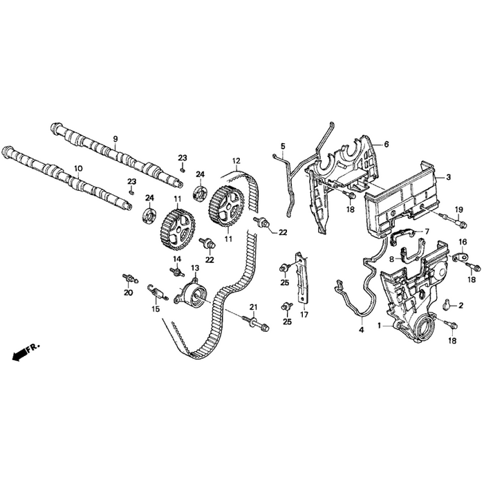 Honda Genuine Tensioner Bolt - B Series