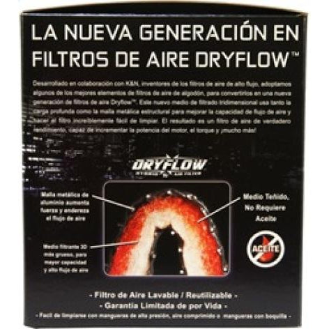 AEM DryFlow Air Filter Air Filter Assy 3in X 5in Dryflow