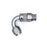 DeatschWerks 6AN Female Flare Swivel 120-degree Hose End - PTFE