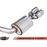 AWE Tuning 2017+ Challenger 5.7L Touring Edition Exhaust - Non-Resonated - Chrome Silver Quad Tips